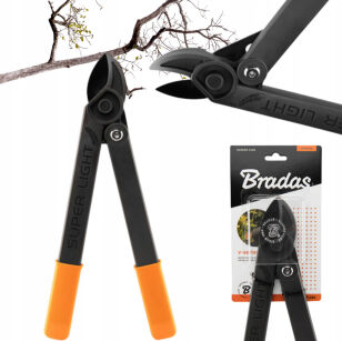 NOŻYCE SEKATOR OGRODNICZY DO GAŁĘZI V-SERIES OSTRZE KOWADEŁKOWE BRADAS 25cm