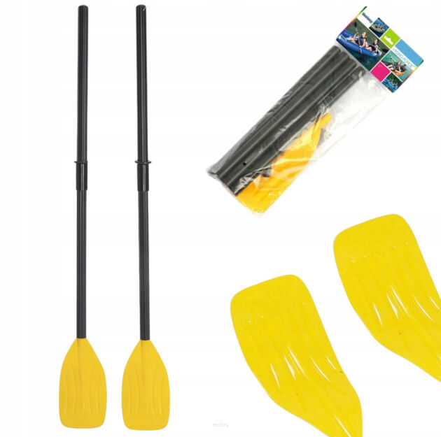 Wiosła składane 3 sekcyjne do kajaku pontonu sup 124cm 2szt. BESTWAY