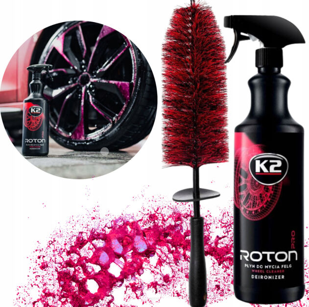ŻEL PŁYN DO CZYSZCZENIA MYCIA FELG K2 ROTON PRO 1 L
