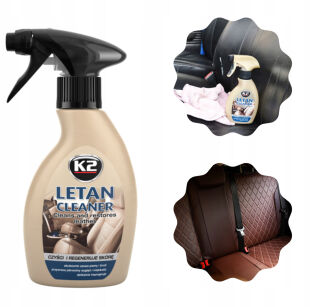 ŚRODEK PREPARAT DO CZYSZCZENIA REGENERACJI SKÓR K2 LETAN CLEANER 250 ml