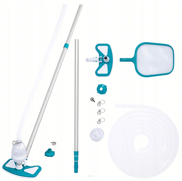 Zestaw aquaclean do czyszczenia basenów 2w1 odkurzacz do basenu BESTWAY
